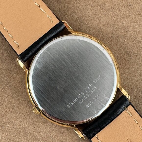 Vintage 1980's Luxury Bucherer Swiss Made 7 Jewels Swiss Quartz Movement Watch - Picture 6 of 10